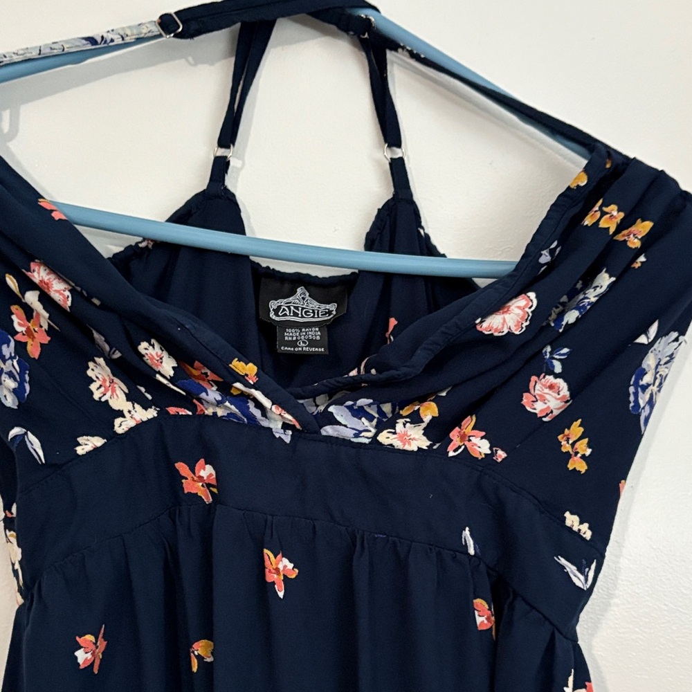 Angie Navy Floral Dress